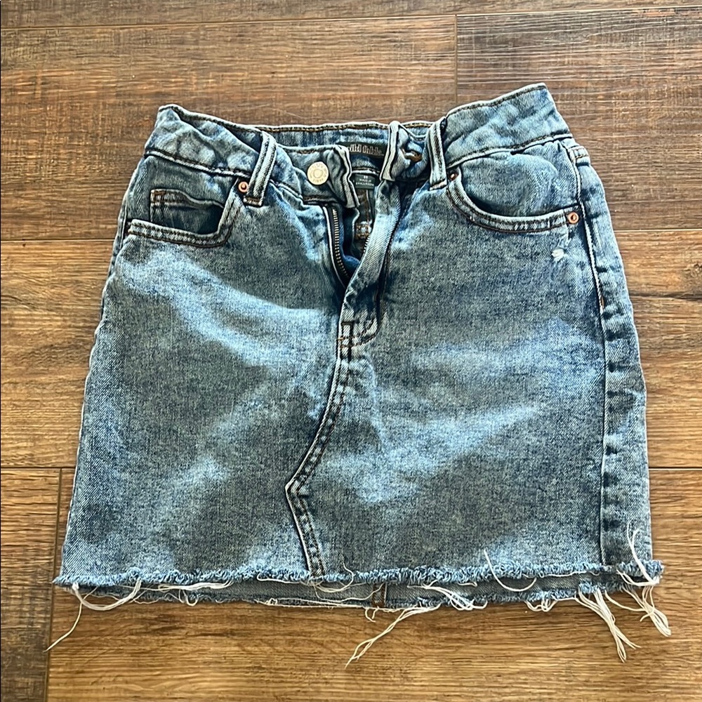 Denim Blue Skirt